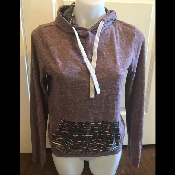 Boys Mauve Bluenotes Long Sleeve Hoodie Top - Picture 2 of 12
